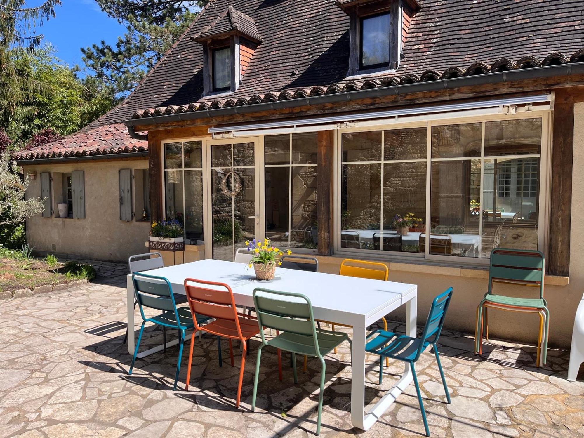 Villa Vue Magique A Castelnaud Esterno foto
